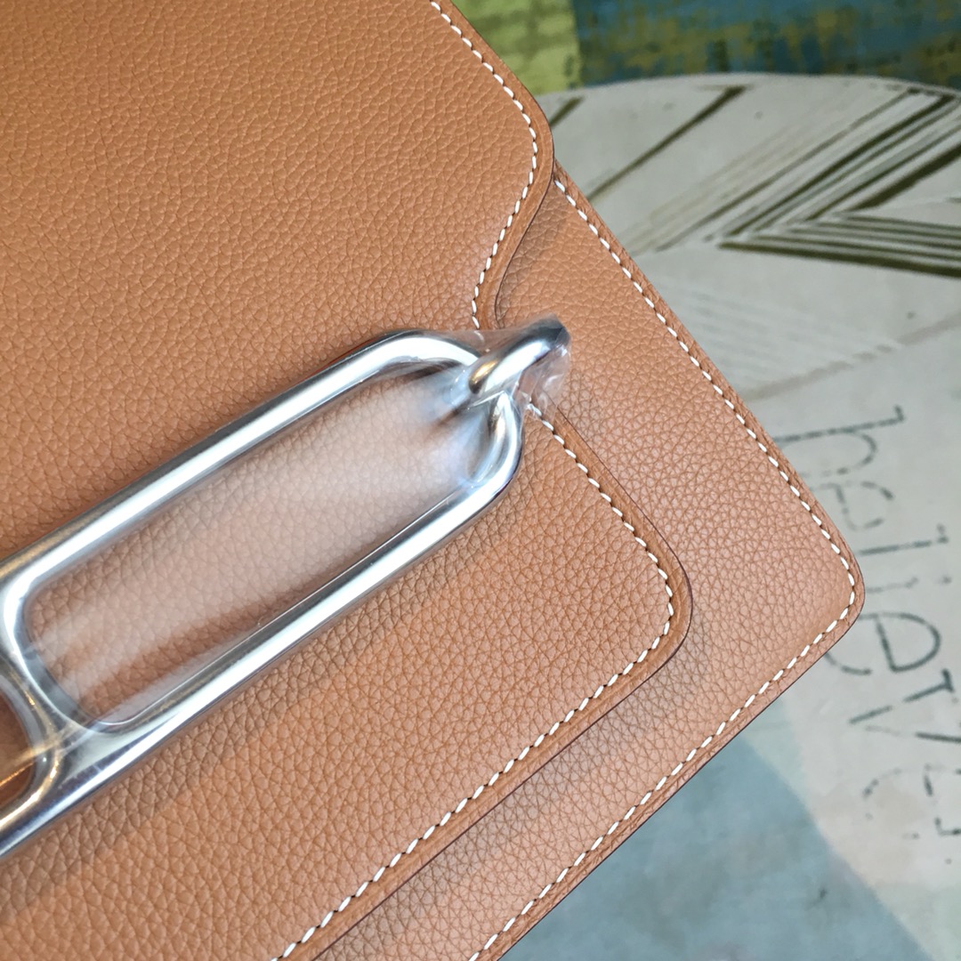 에르메스 룰리스18 골드브라운 은장 에버컬러